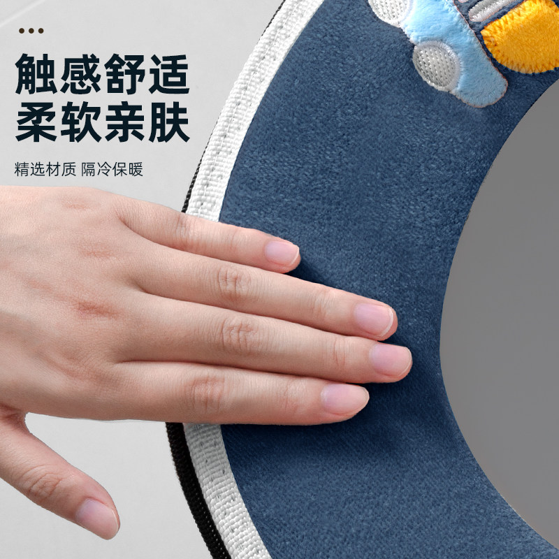 马桶垫2024新款防水家用冬季加厚四季通用坐便套厕所马桶坐垫垫子