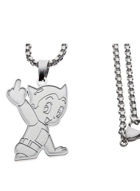 Astro Boy Pendant Chain Necklace 项链