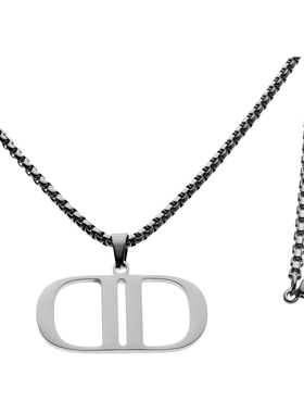 Lil Tecca Dopamine Hip Hop Pendant Chain Necklace