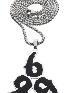 Juice WRLD 999 necklace欧美潮牌男女嘻哈个性情侣吊坠项链