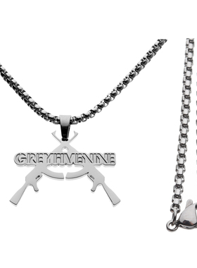 Suicideboys SUICIDE BOYS AK GREY59 Hip Hop Chain Necklace