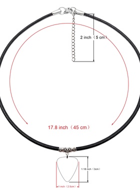 Pink Floyd Guitar Pick Necklace 吉他拨片项链