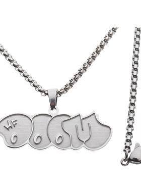 MF Doom Mm Food Madvillain Wu Tang Madlib Necklace 嘻哈项链