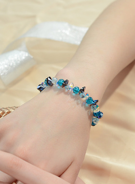 晶柜水晶手链女韩版气