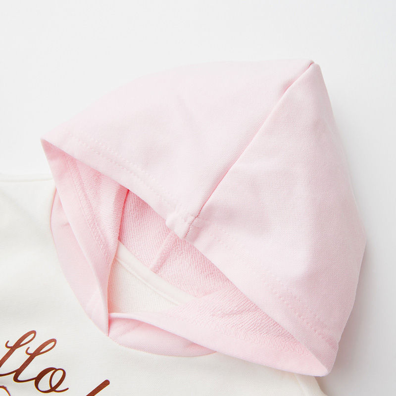 Hello Kitty凯蒂猫童装女童春款长袖连帽卫衣儿童休闲上衣 - 图3