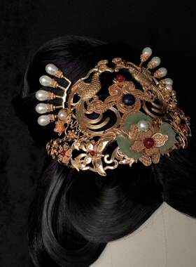 珠翠玉锦敦煌供养人汉服古风