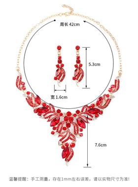 短款高档挂件大气夸张装饰项链