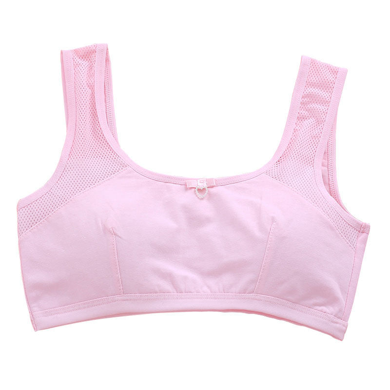 少女13-14-15岁初中小学生女孩文胸 笑雪抹胸