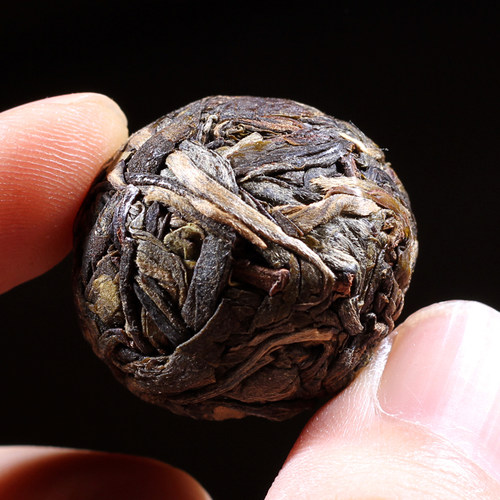 顶普茶叶2020年普洱茶生茶冰岛南迫古树茶生普沱茶龙珠生茶500g装 - 图2