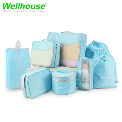 Сумка для хранения для путешествий, чемодан, нижнее белье, комплект
