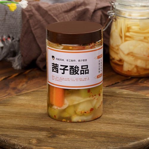 广西酸野柳州酸料老坛酸刀豆酸包菜豆角姜辣椒酸芥菜腌制什锦泡菜 - 图2