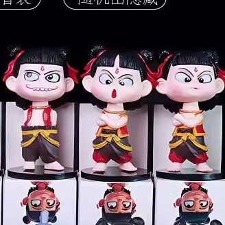 哪吒之魔童闹海降世哪吒手办摆件车载模型限量版玩偶敖丙2025新款