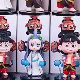 哪吒之魔童闹海降世哪吒手办摆件车载模型限量版玩偶敖丙2025新款