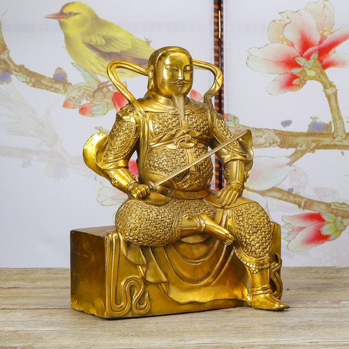 大号纯铜玄天上帝摆件玄武大帝真武大帝祖师爷铜像玄武祖师爷摆件 - 图0