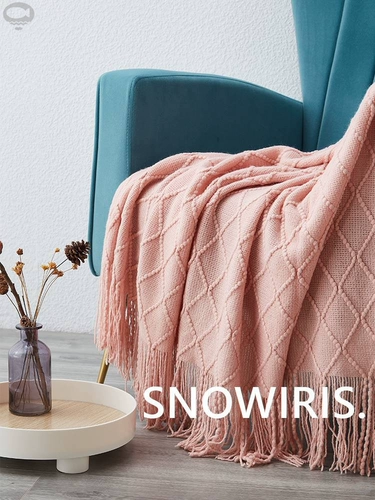 Nordic Dofa Blanket ins retro Одеяло воздух -кондиционированное одеяло.