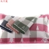 Khăn gối đơn giản Bắc Âu Khăn gối cotton ba lớp gạc đôi đặc biệt cung cấp bông lớn mềm cao cấp - Khăn gối áo gối Khăn gối