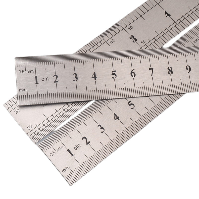 5把量贩装30cm双面刻度12INCH 12英寸30cm 五金木工设计施工使用钢尺学生用琉璃广告店工具尺子直尺厂家批发 - 图2