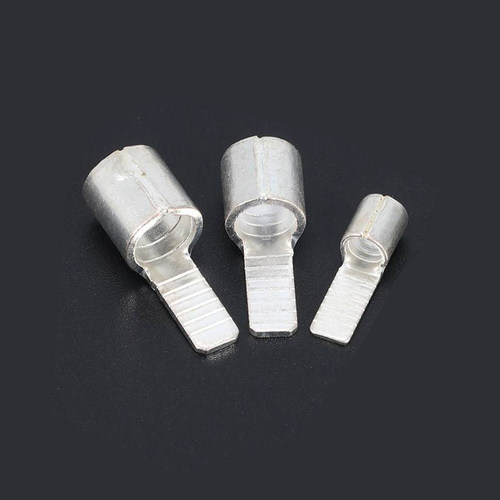 C45-10平方凤凰镀银插片形接线端子 IT插片紫铜焊口线鼻子500只 - 图2