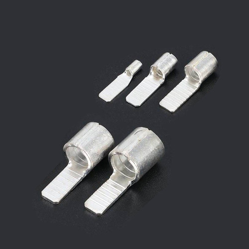 C45-10平方凤凰镀银插片形接线端子 IT插片紫铜焊口线鼻子500只 - 图1