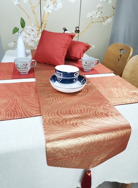 礼盒装客厅高级真丝孤品装饰日式