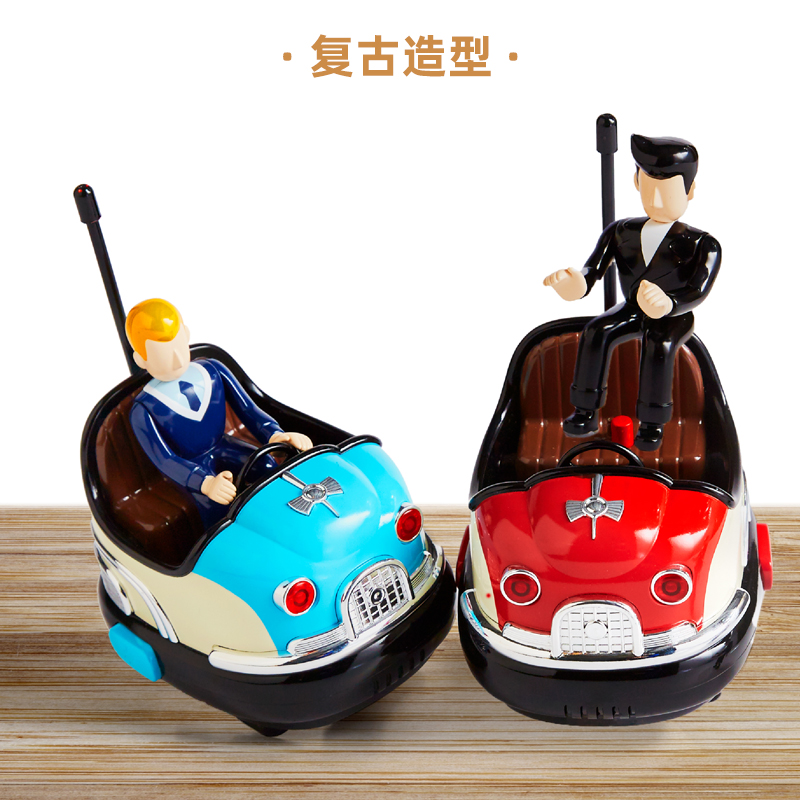 FAO男孩rc遥控碰碰车套装儿童电动对战玩具互动竞技圣诞节礼物 - 图3