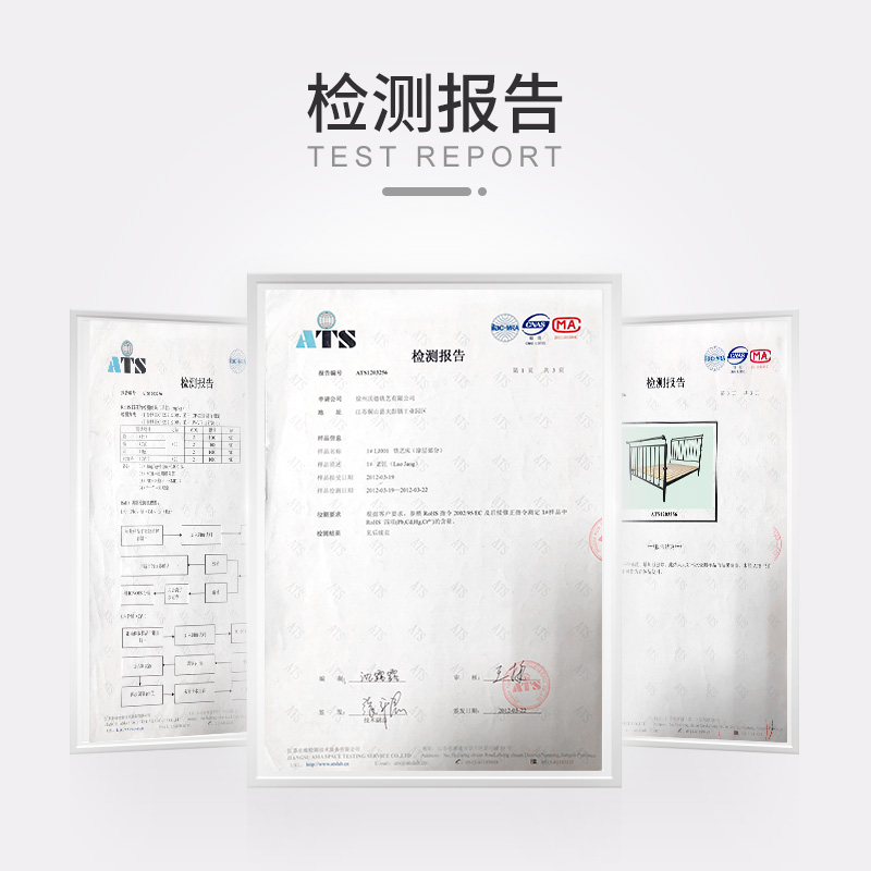 老匠铁艺床双人床1.5米1.8北欧轻奢铁架床加厚加固金属高架铁床45 - 图2