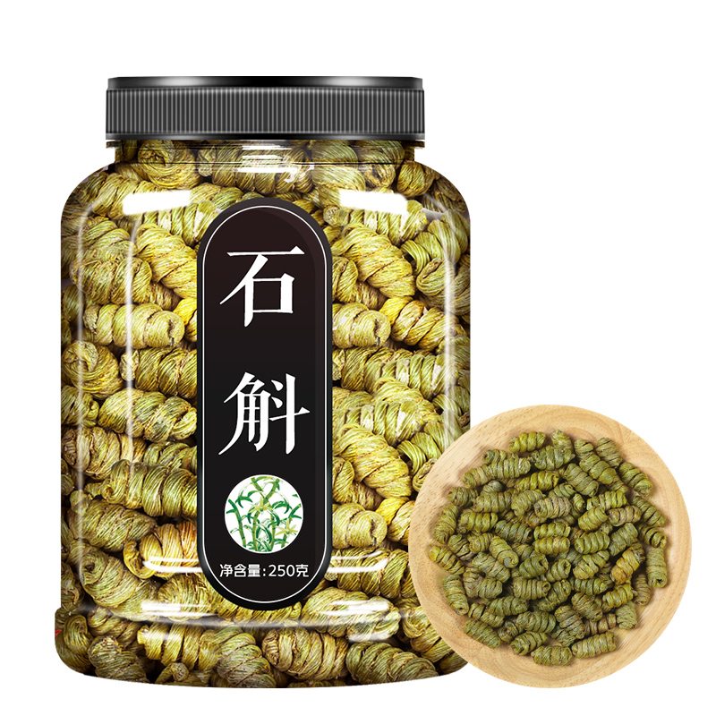 正品霍山铁皮石斛官方旗舰店药材500g粉正宗鲜枫斗干条养胃的花茶-图3