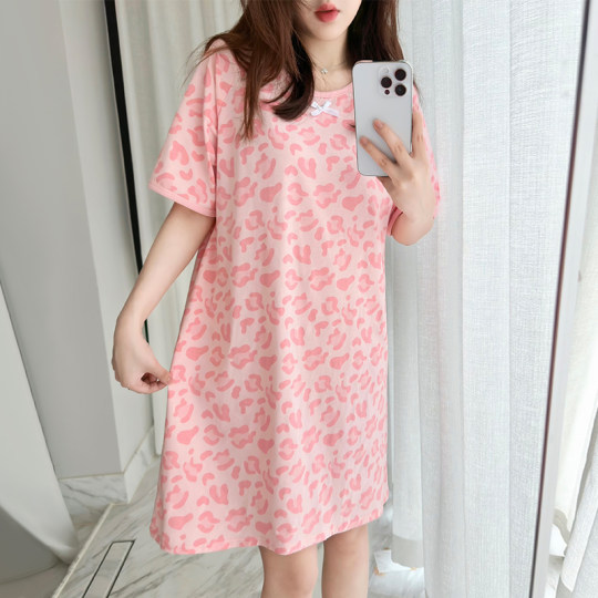 亲子连衣裙女童春夏纯棉爬服哈衣宝宝婴儿夏季三角包屁衣睡衣外穿