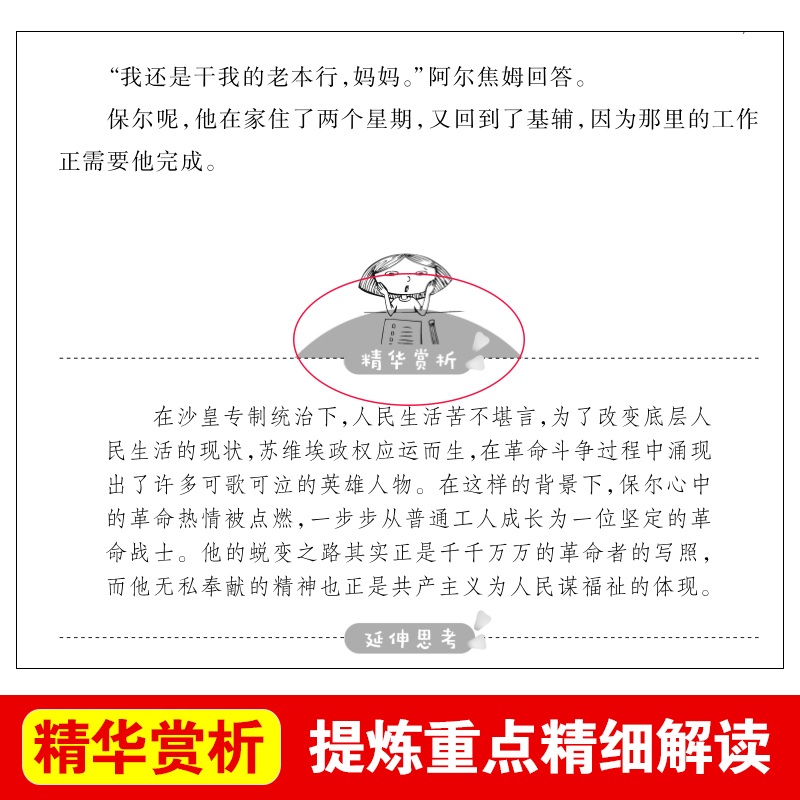 钢铁是怎样炼成的正版青少年成长励志小说儿童文学世界名著必读三四五六七八年级初中小学生课外阅读书籍繁星春水骆驼祥子世说新语-图2