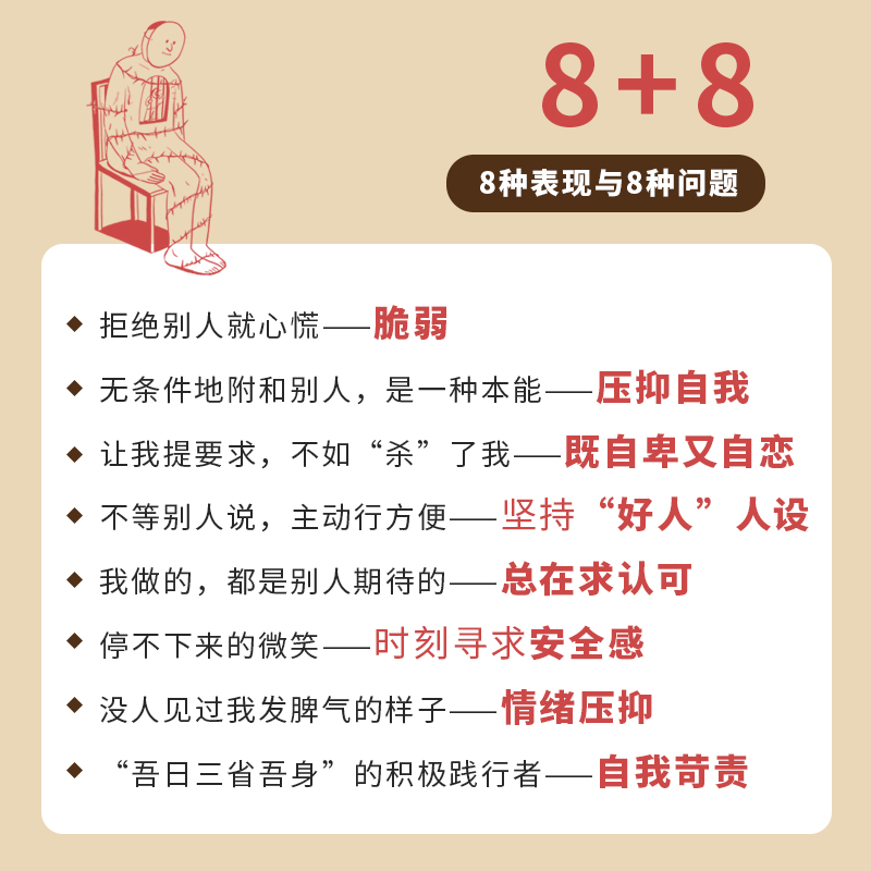 不去讨好任何人 滑洋著讨好型人格心理学书籍原生家庭职场人际关系亲密关系婚姻自我疗愈情绪处理焦虑恐惧心理自助正版书籍博库网 - 图2