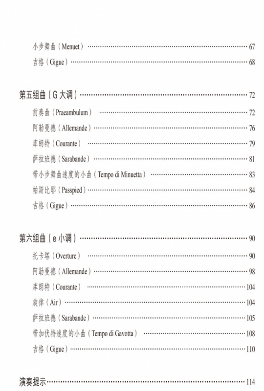 巴赫帕蒂塔(BWV825-830) - 图1