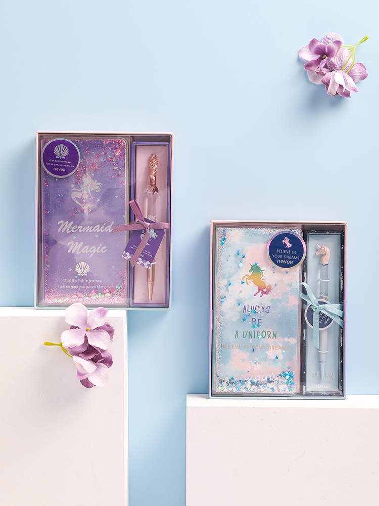 never手账本学生礼盒流沙weeks樱花封面日程本周计划记事本大学生小本子便携随身小号送礼儿童节礼物