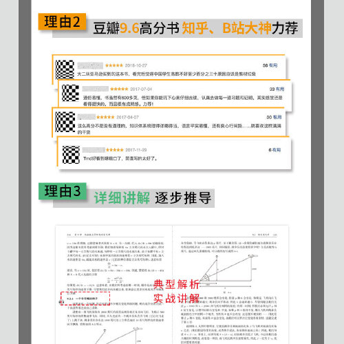 普林斯顿数学三剑客 普林斯顿微积分读本+概率论读本+数学分析读本 全套3册 数学与生活数学科普入门书籍 微积分入门高数微积分 - 图3