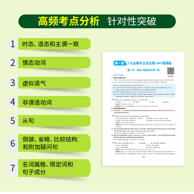 华研外语专四语法与词汇完形填空1300题专项训练书备考2024新题型英语专业四级完型单词tem4真题预测试卷听力阅读理解写作文全套 - 图1