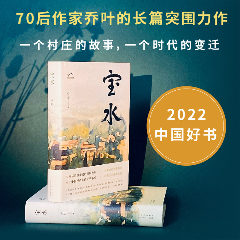 第十一届茅盾文学奖获奖作品】宝水 70后代表作家乔叶的长篇突围之作 莫言格非张莉诚挚推荐 乡土中国新时代文学书写力作中国乡村 - 图0