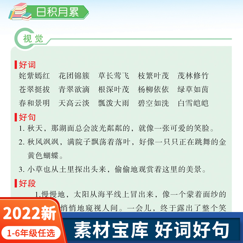 五感法同步作文一二三年级四五六年级语文人教版123456年级看图写话阅读理解训练小学生作文素材大全黄冈 满分作文大百科写作文 - 图3