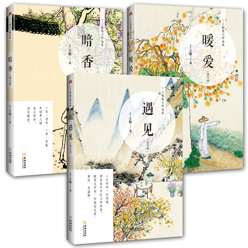 暗香+暖爱+遇见全套3册丁立梅精品十年精选集中国现当代文学畅销_虎窝淘