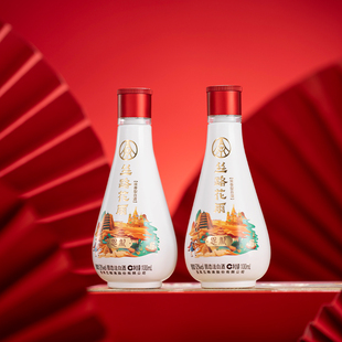 五粮液丝路花雨52度浓香型白酒100ml*5瓶