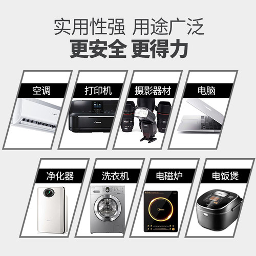 国标电源线 3*1.5mm平方*3米5米 三芯线品字尾线电脑线电器电源线 - 图1