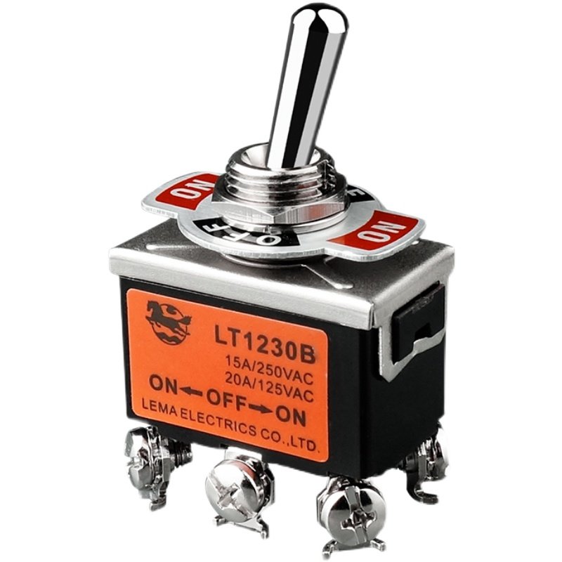 钮子开关m12mm 2档3档6脚 进口自复位15a250v on off on拨动开关,淘宝优惠券,粉丝福利购,淘宝优惠卷