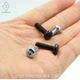 Level 10.9 Hexagonal Round Head with Pad Screw High Strength