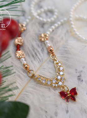 白雪华梦公主公主裙小豆蔻配饰