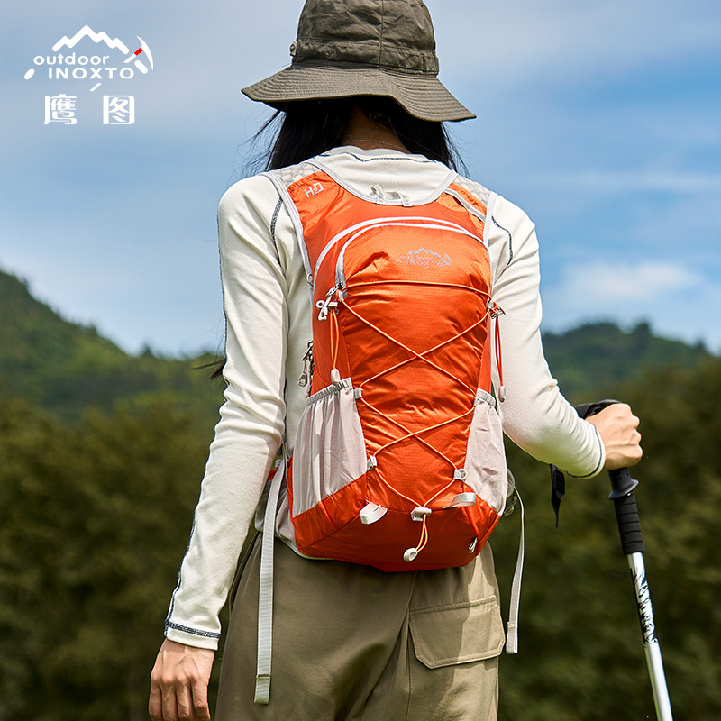 Intergraph Professional Mountaineering Bag Outdoor Lightweight Backpack Can Hold Helmet Cycling Bag 15-liter Hiking Bag Backpack