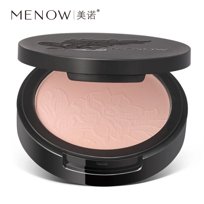 menow美诺持久遮瑕干粉蜜定妆粉饼 美诺粉饼