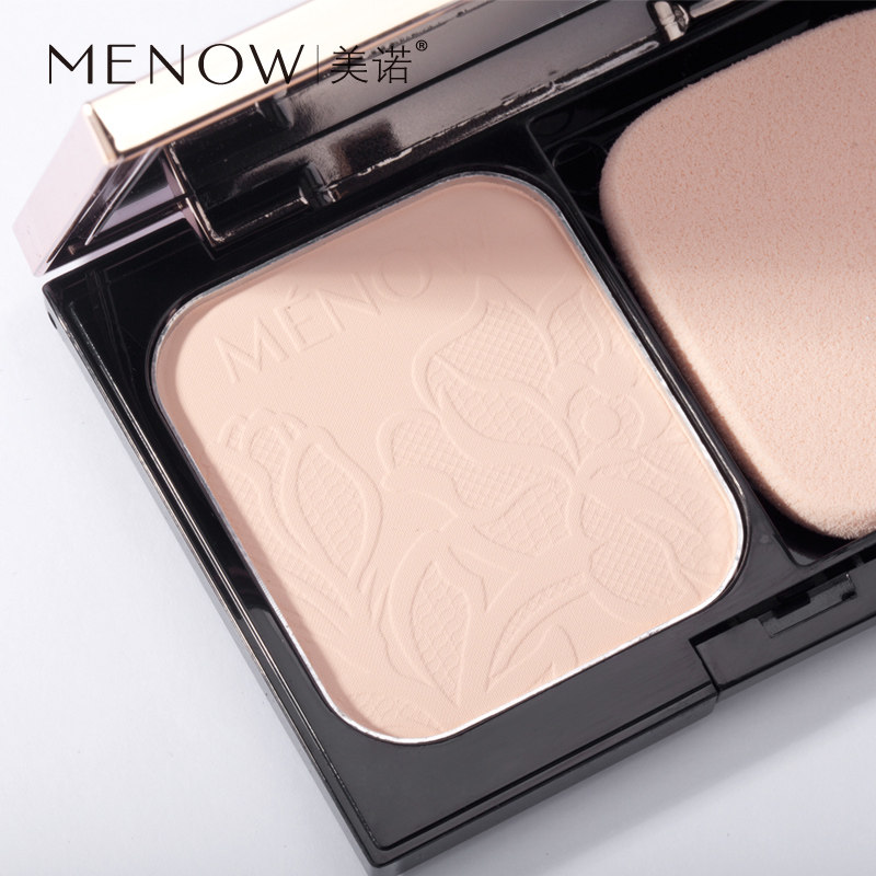 menow /美诺雪纱持久定妆蜜粉饼 美诺粉饼