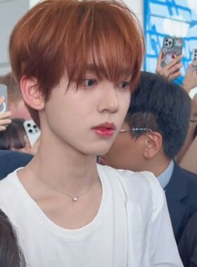 韩维辰同款莫桑钻星星项链耳钉