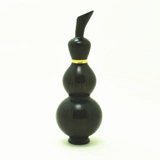 Закусочная бутылка бревна с твердой деревянной ложкой металлическая ложка, древесное сандаловое дерево красное розовое дерево, сигаретный горшок