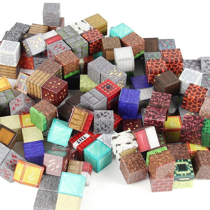 爆款我的世界磁力方块魔方百变积木磁性方块益智儿童玩具收纳盒装,淘宝优惠券,粉丝福利购,淘宝优惠卷