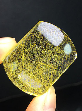 zx现货天然金发晶平安无事情侣