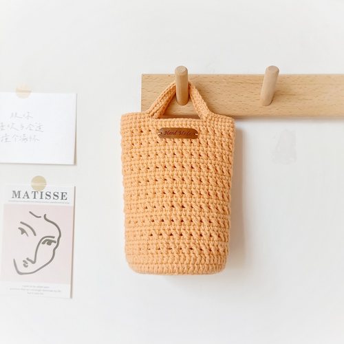 钩针毛线编织手工diy自制水桶包材料成品斜挎手提送闺蜜女友礼物 - 图1